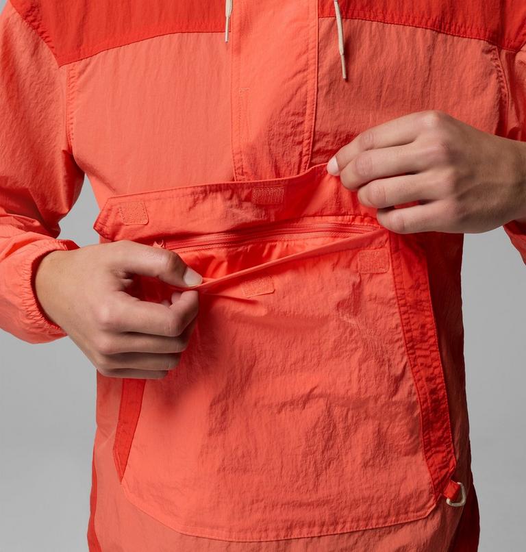 Men's Challenger Windbreaker Anorak, Color: Zing, Super Sonic, image 8