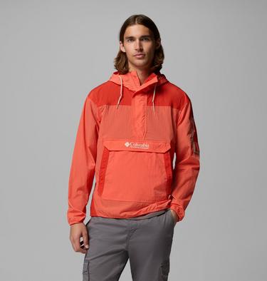 Men's Challenger Windbreaker Anorak, Color: Zing, Super Sonic, image 1