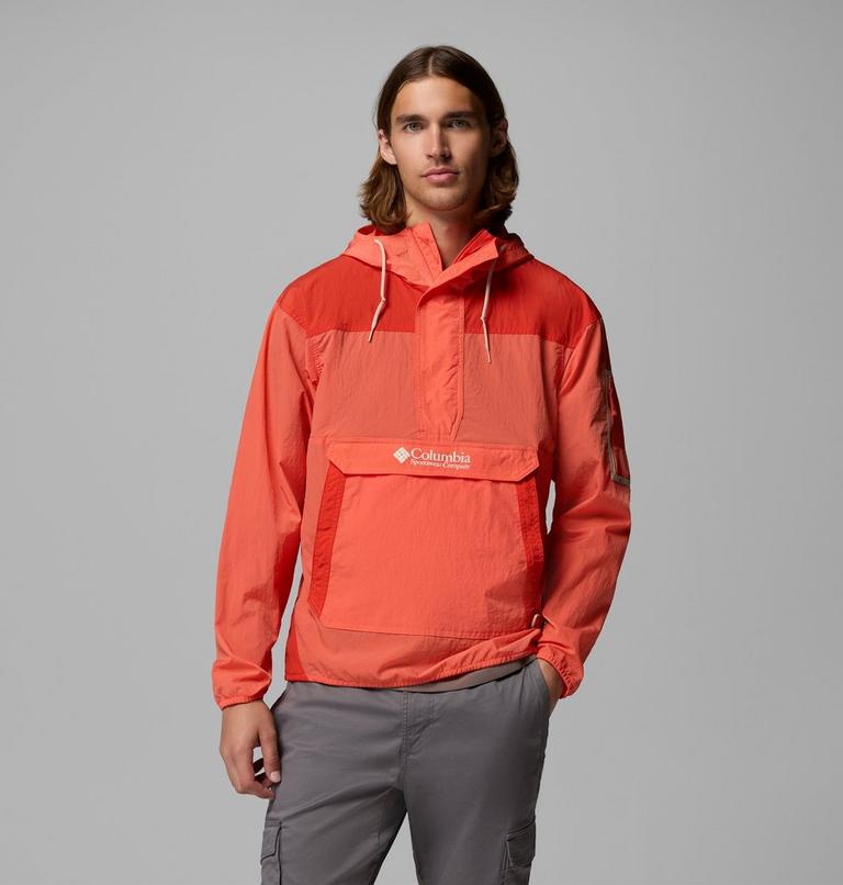 Men's Challenger Windbreaker Anorak, Color: Zing, Super Sonic, image 1