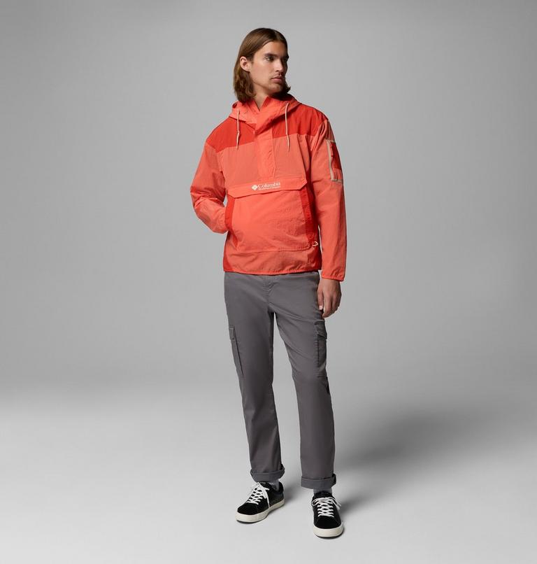 Men's Challenger Windbreaker Anorak, Color: Zing, Super Sonic, image 2