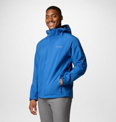 Earth Explorer II wasserdichte Jacke für Männer, Color: Mountain Blue, image 4