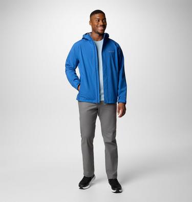 Men's Earth Explorer II Waterproof Jacket, Color: Mountain Blue, image 2