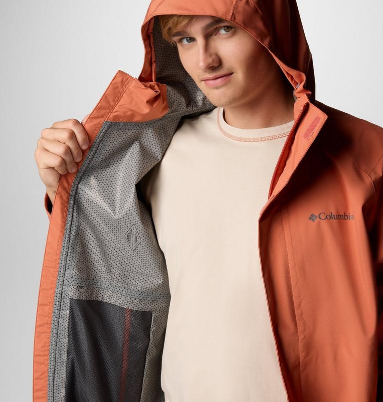 Men's Earth Explorer II Waterproof Jacket, Color: Tuscan, image 6