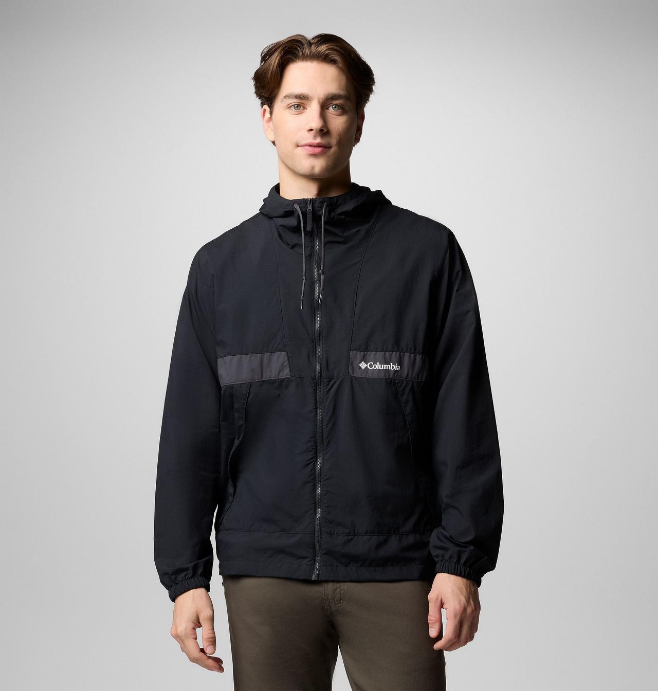 Men's Spire Valley™ Hooded Windbreaker | 010 | XL 1