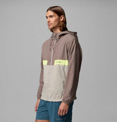 Spire Valley Windbreaker mit Kapuze f&uuml;r M&auml;nner, Color: Iron, Flint Grey, Neon Light, image 4
