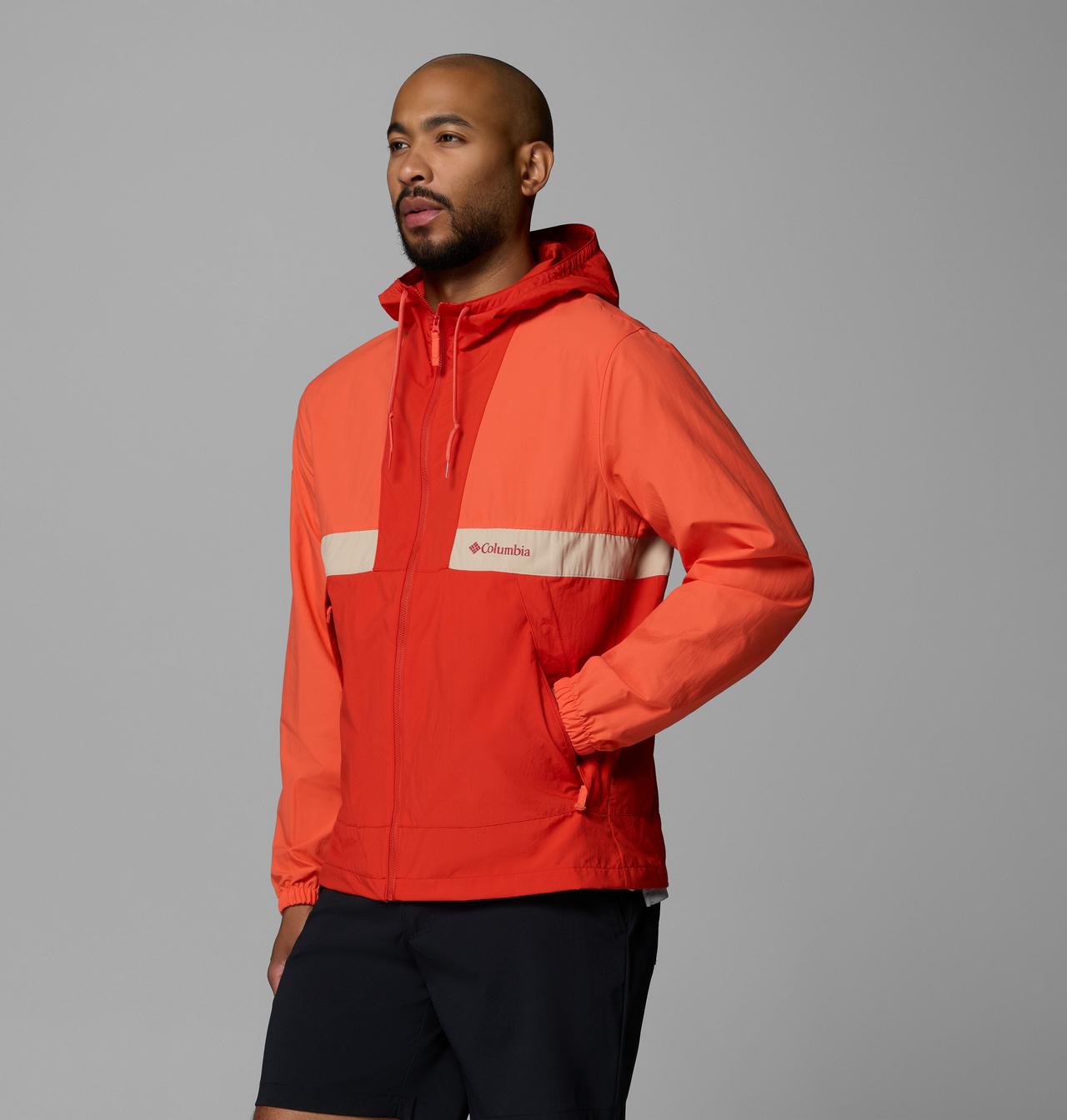 Men's Spire Valley™ Hooded Windbreaker | 864 | S 4