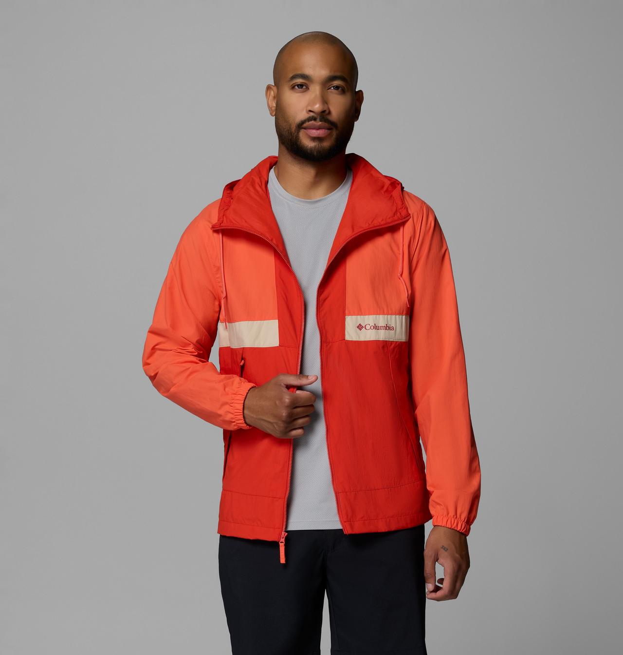 Men's Spire Valley™ Hooded Windbreaker | 864 | S 5