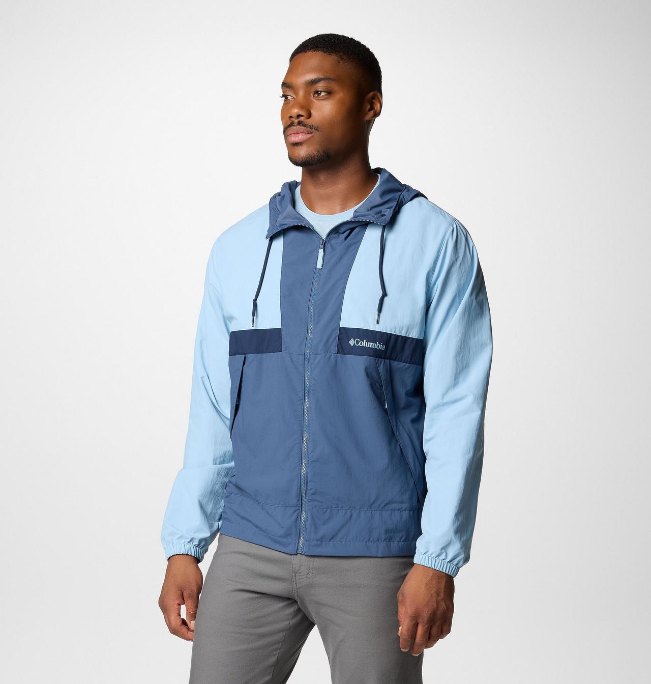 Men's Spire Valley™ Hooded Windbreaker - Tall | 431 | 4XT 4
