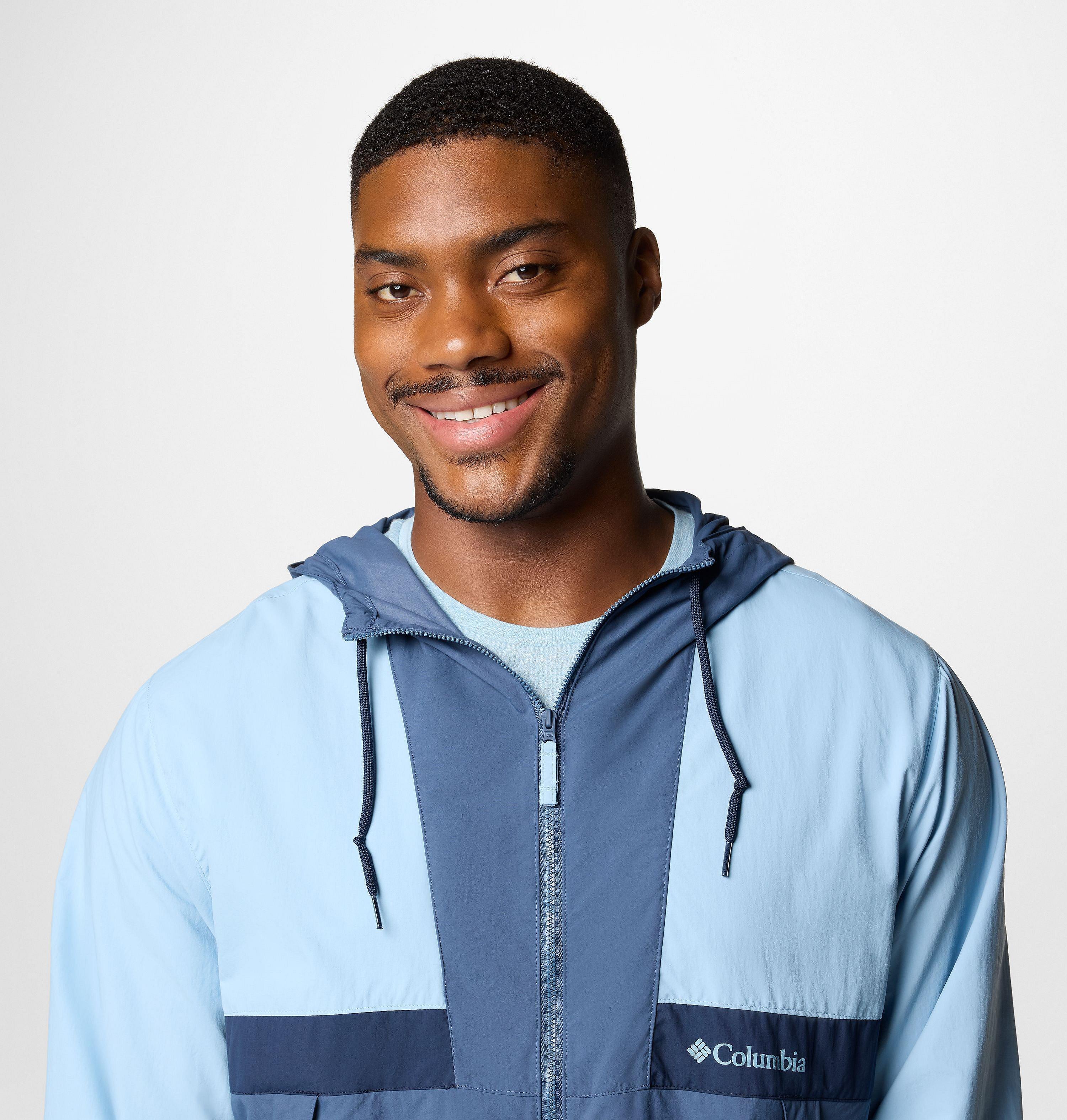 Men's Spire Valley Hooded Windbreaker - Tall 5