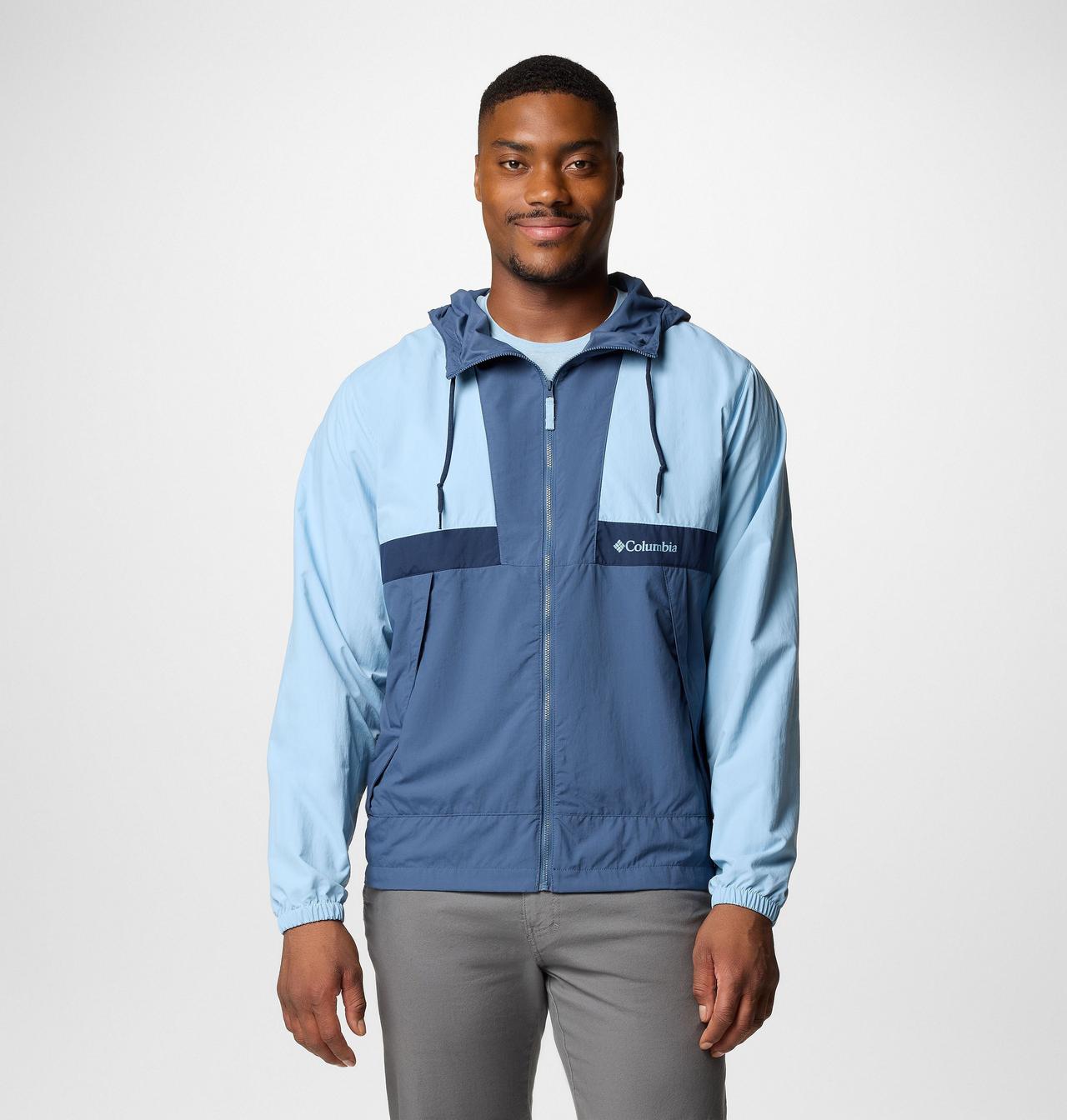 Men's Spire Valley™ Hooded Windbreaker - Tall | 431 | 4XT 1