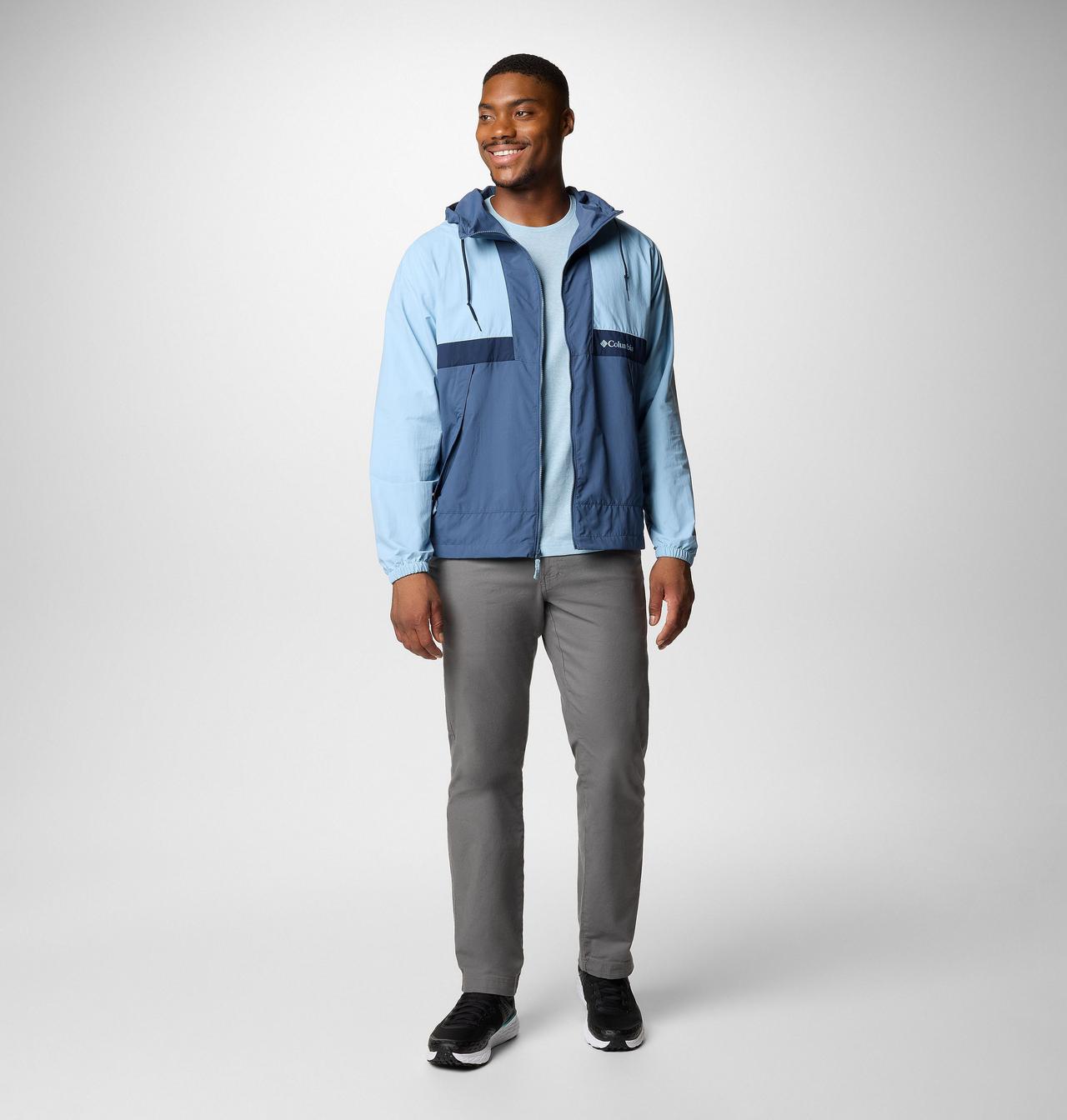 Men's Spire Valley™ Hooded Windbreaker - Tall | 431 | 4XT 2