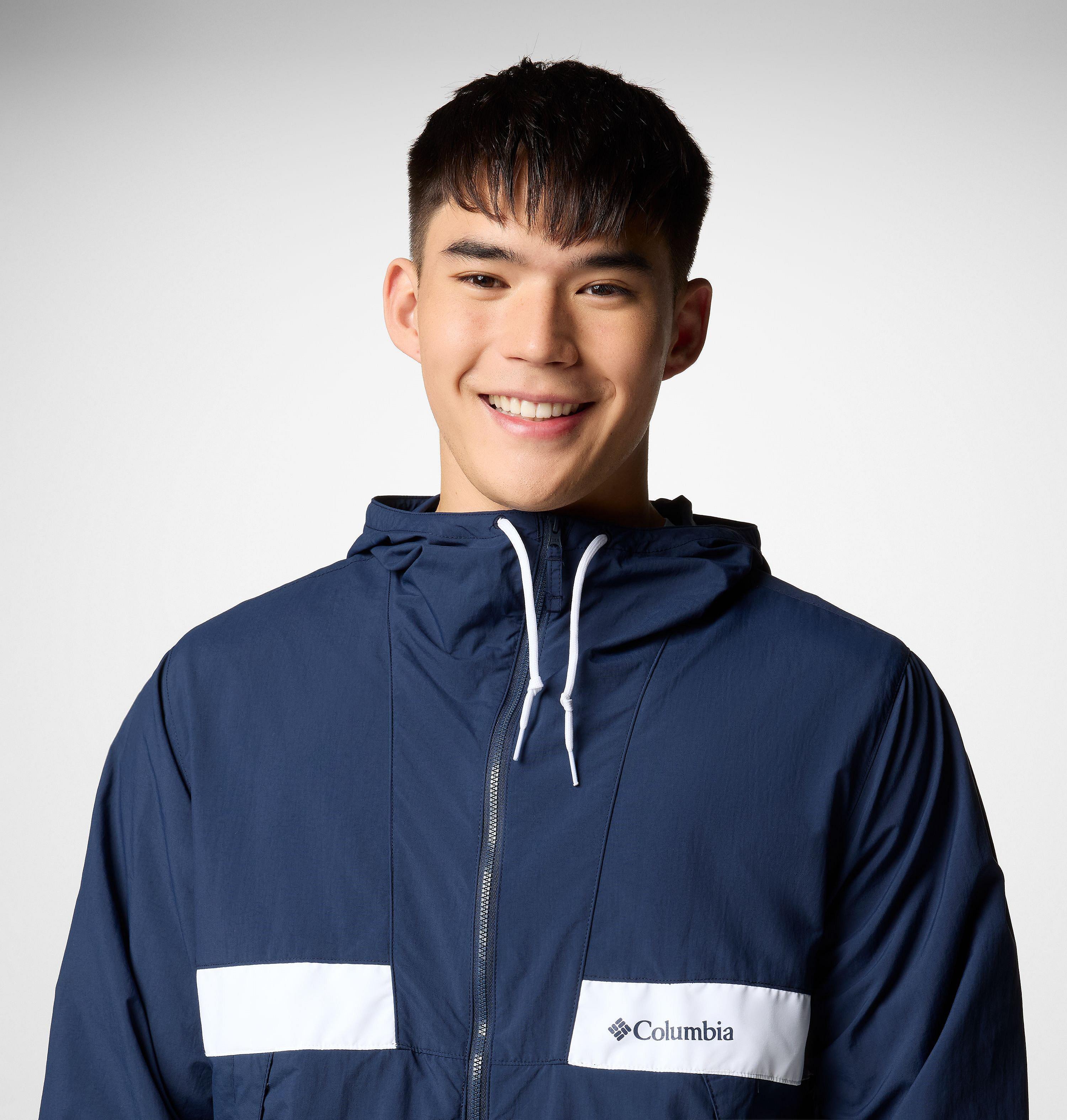 Men's Spire Valley Hooded Windbreaker - Tall 5