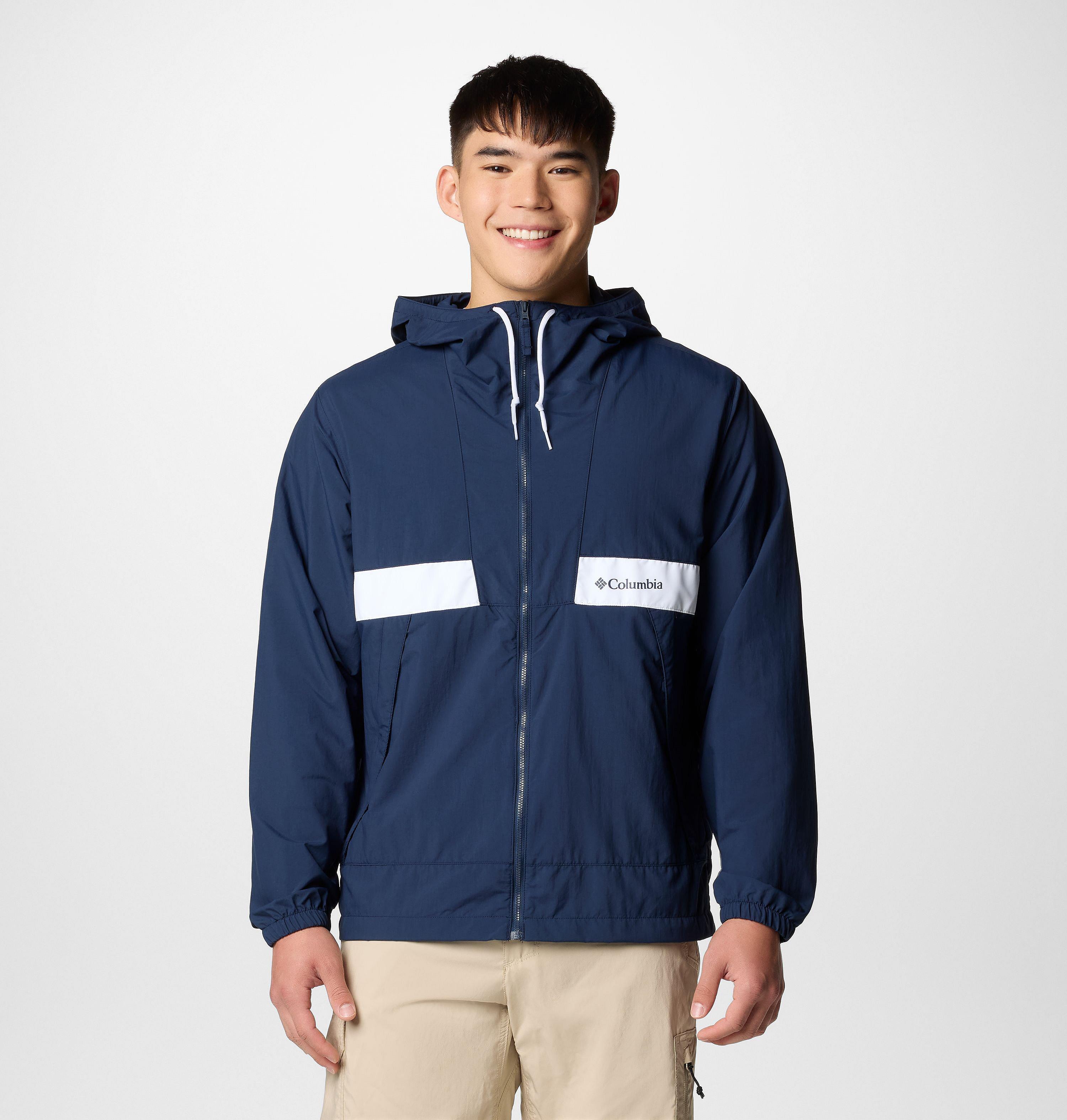 Men's Spire Valley Hooded Windbreaker - Tall 1