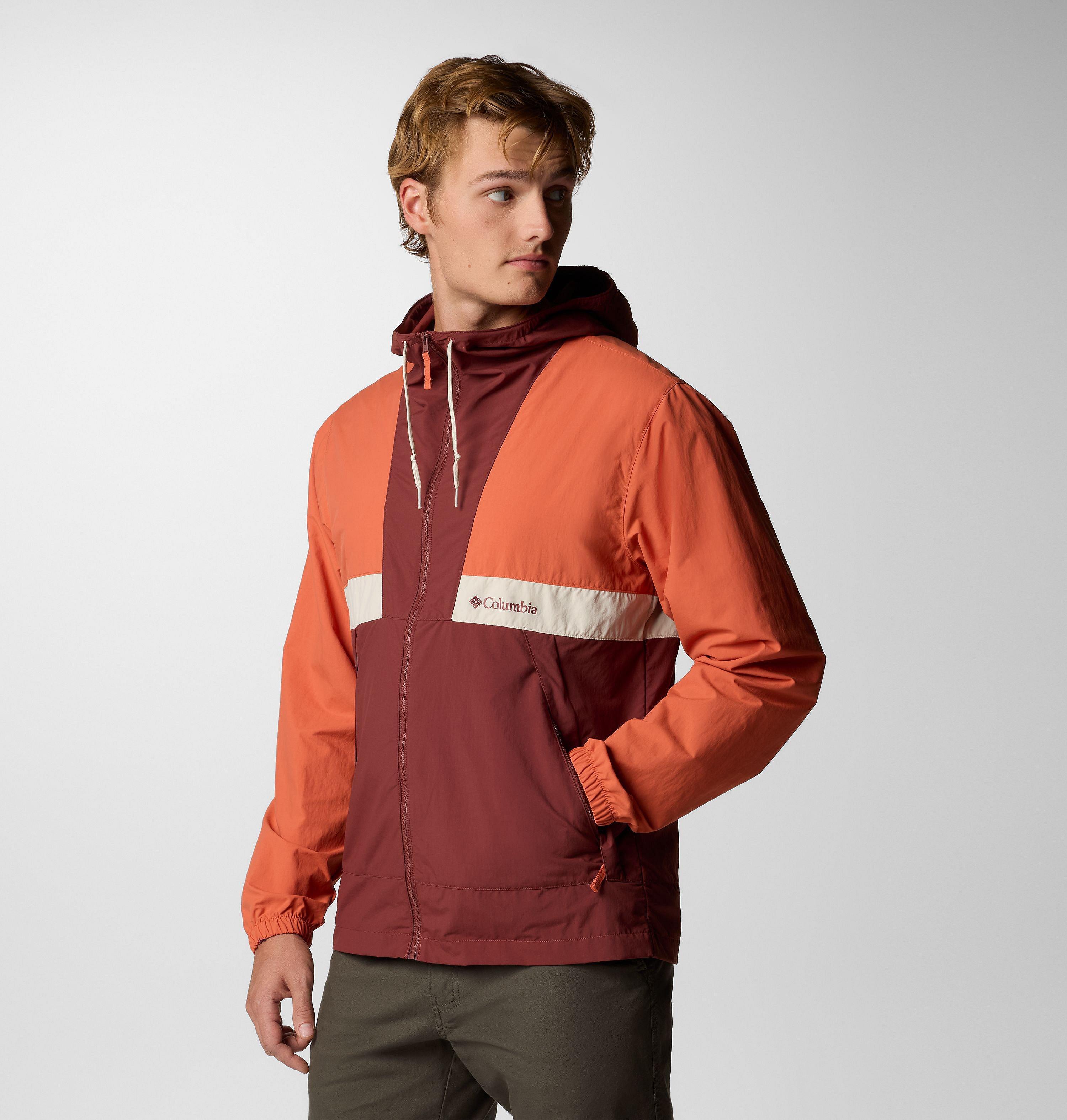 Men's Spire Valley Hooded Windbreaker - Tall 4