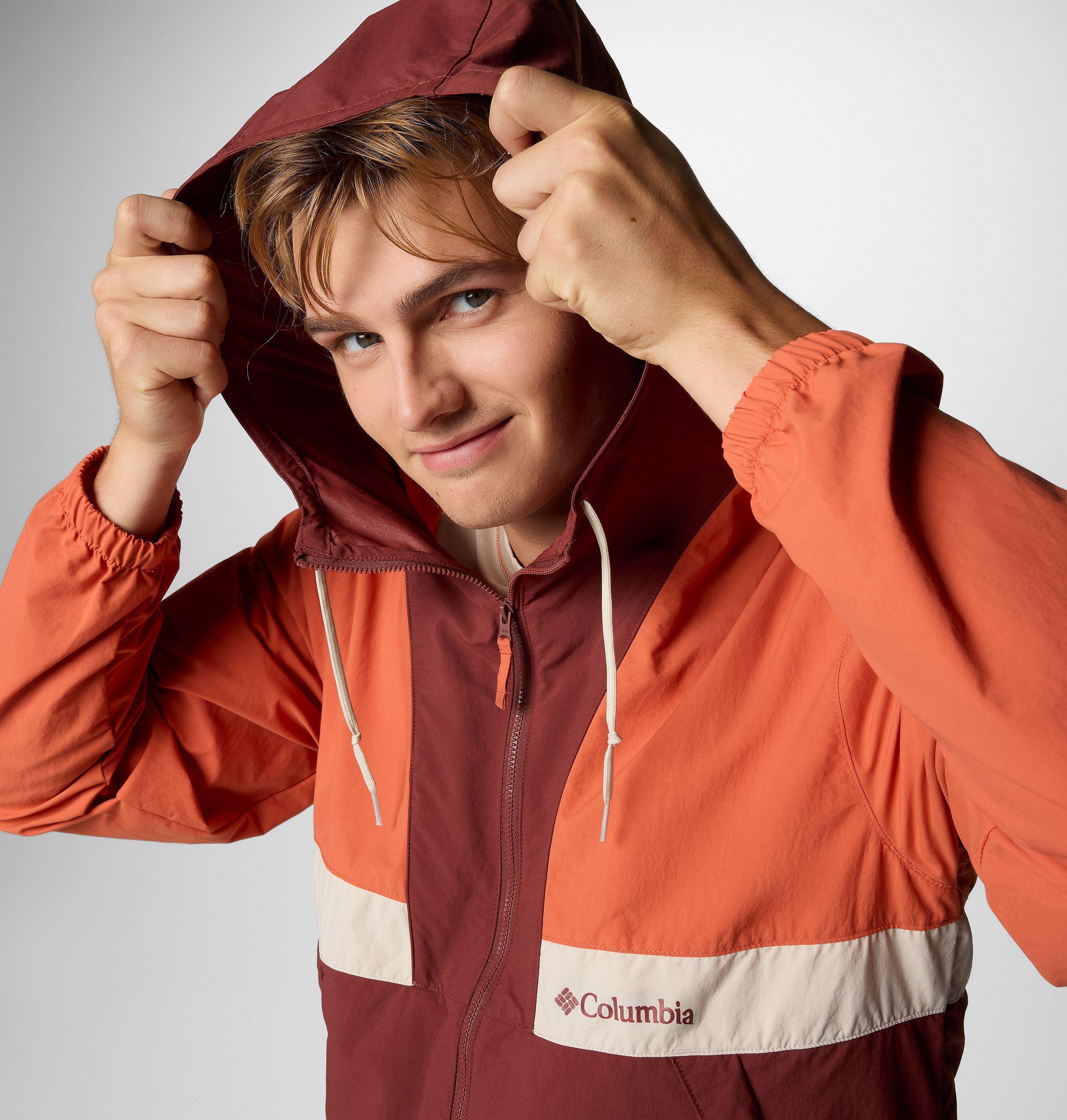 Men's Spire Valley Hooded Windbreaker - Tall 5