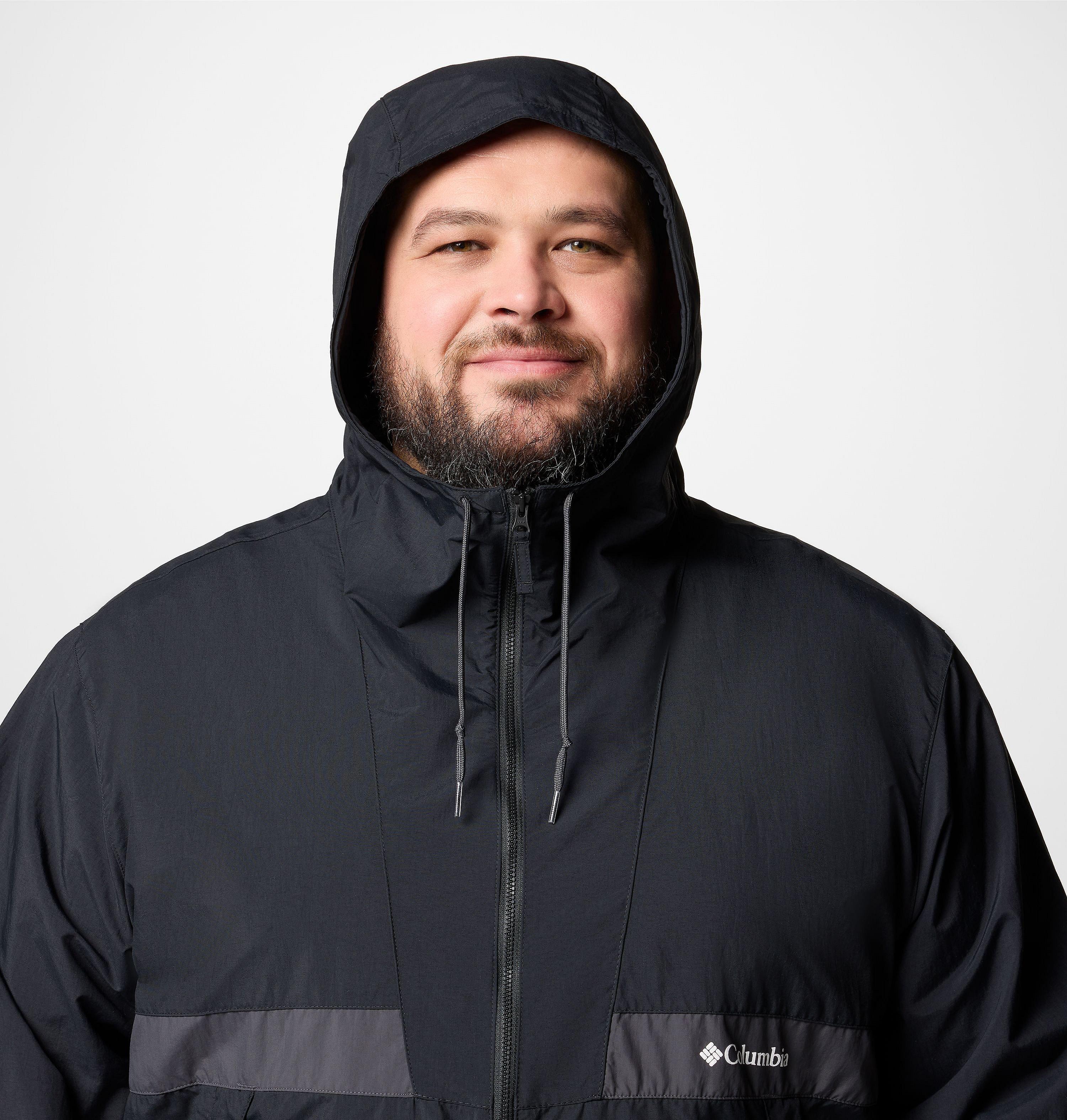 Men's Spire Valley Hooded Windbreaker - Big 5