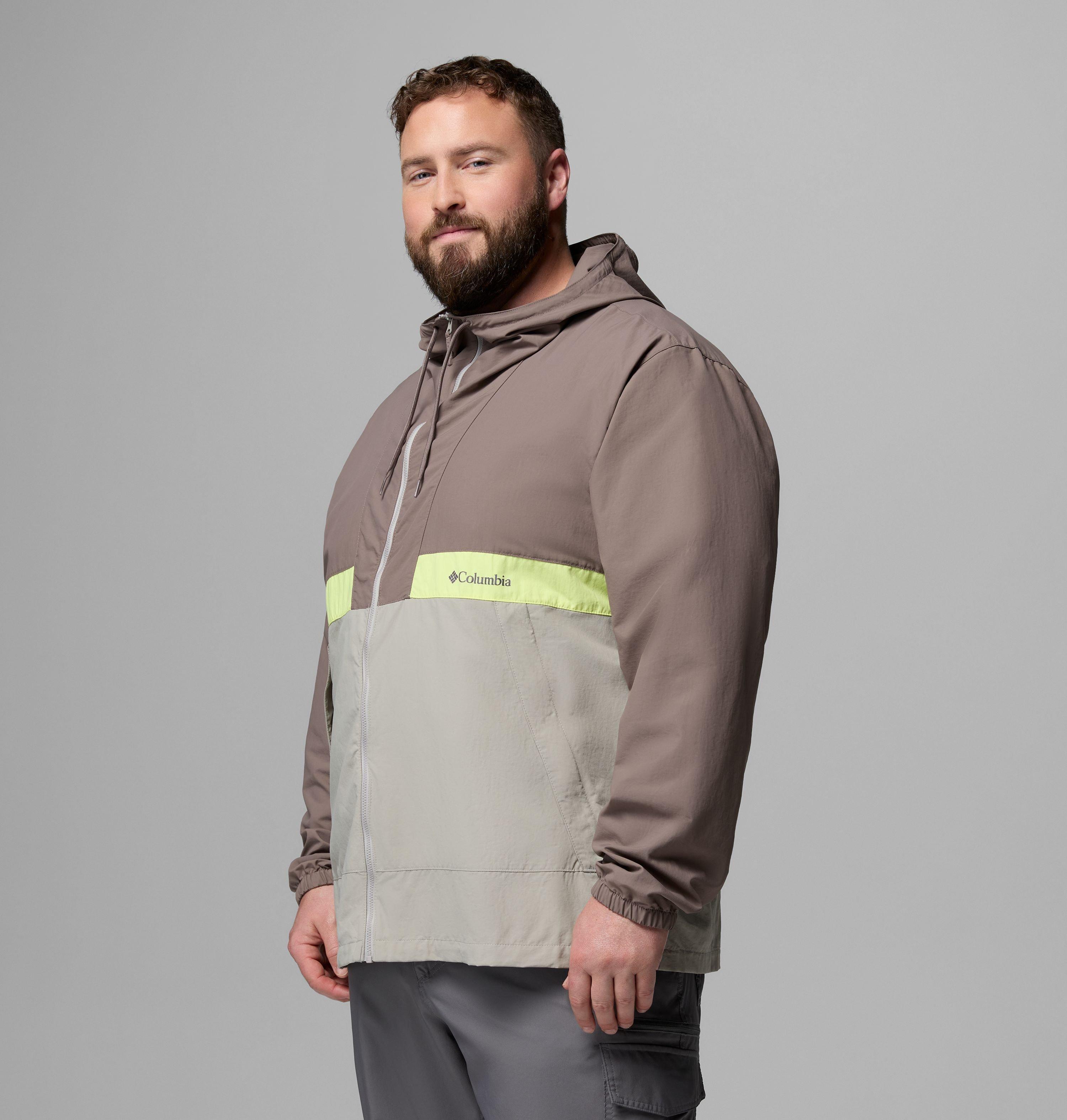 Men's Spire Valley Hooded Windbreaker - Big | 254 | 6X 4