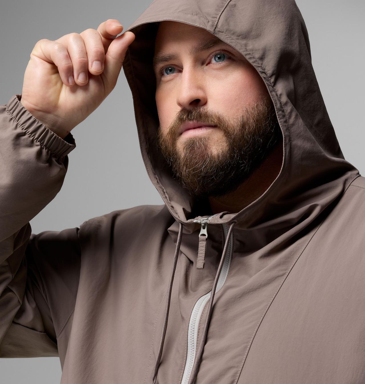 Men's Spire Valley™ Hooded Windbreaker - Big | 254 | 3X 6