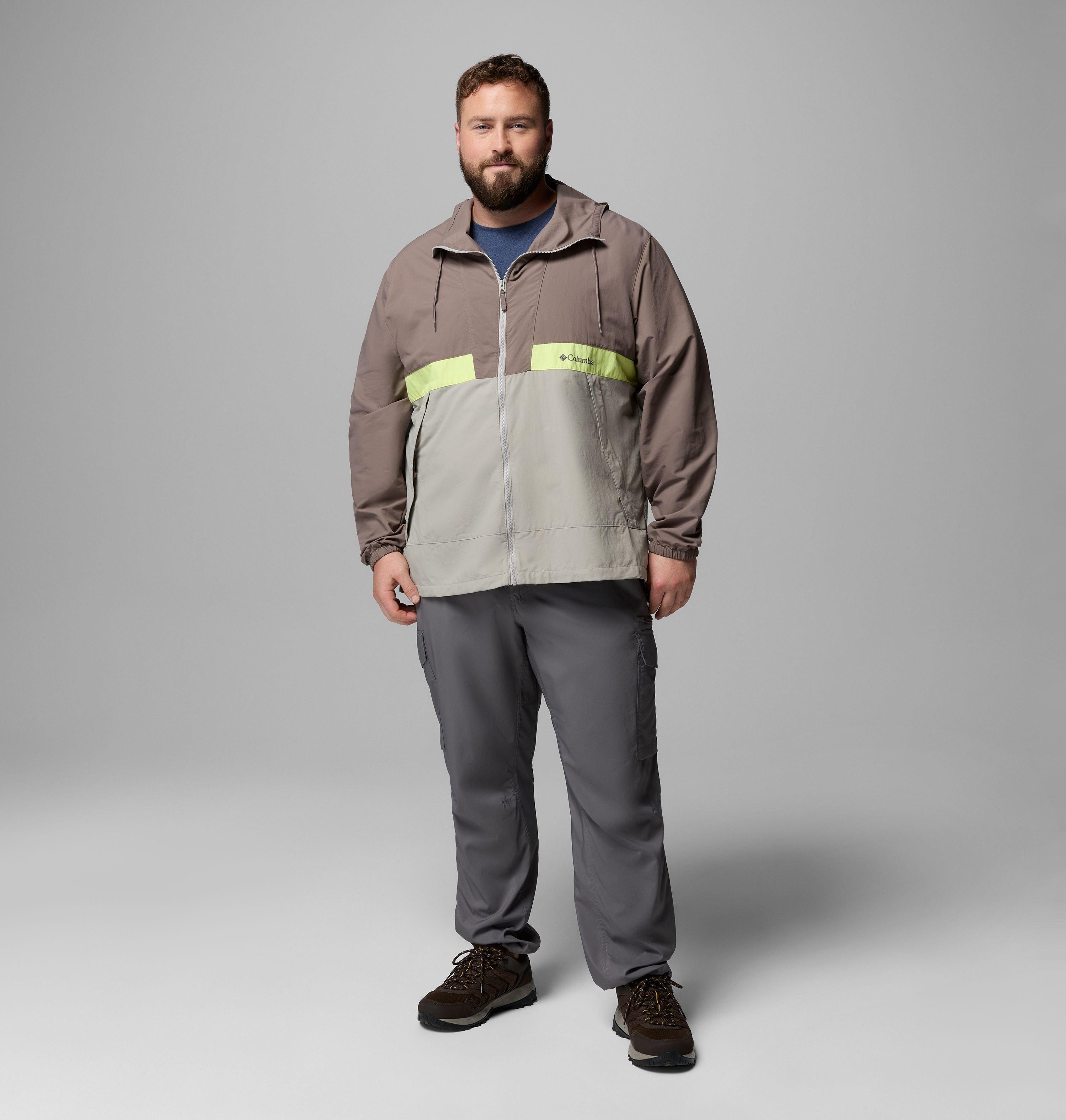 Men's Spire Valley Hooded Windbreaker - Big | 254 | 6X 2
