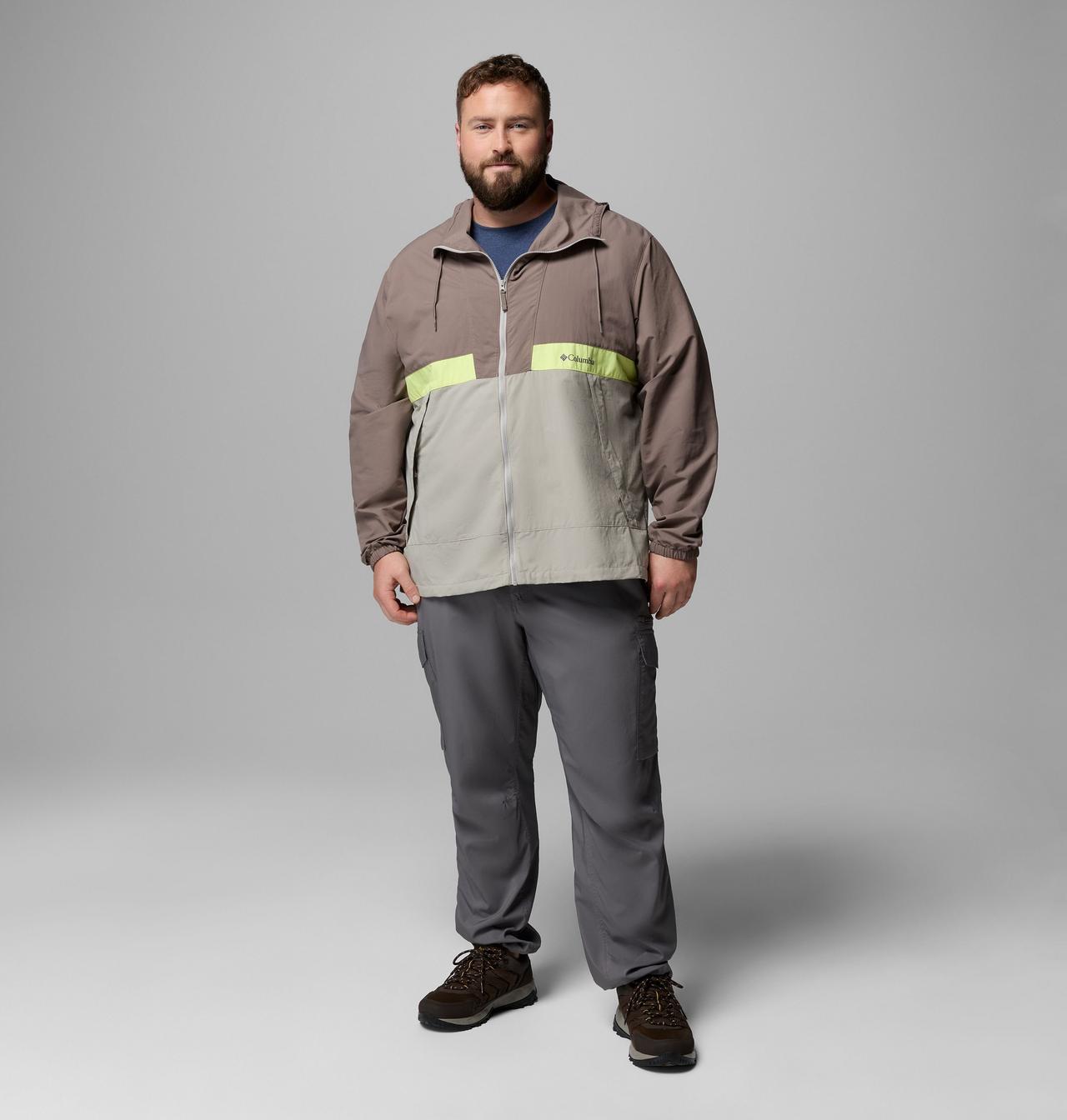 Men's Spire Valley™ Hooded Windbreaker - Big | 254 | 3X 2