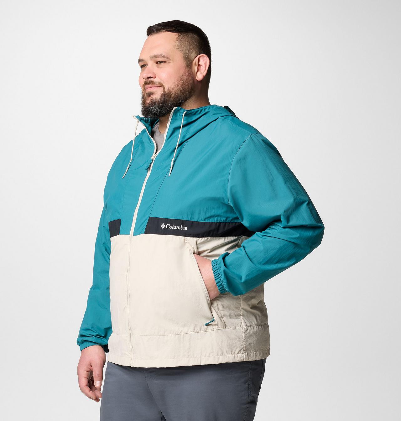 Homme Coupe-vent à capuchon Spire Valley™ - Tailles fortes 4