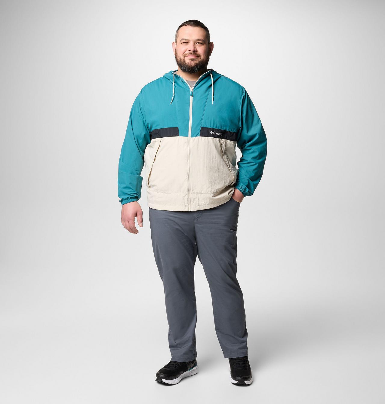 Homme Coupe-vent à capuchon Spire Valley™ - Tailles fortes 2