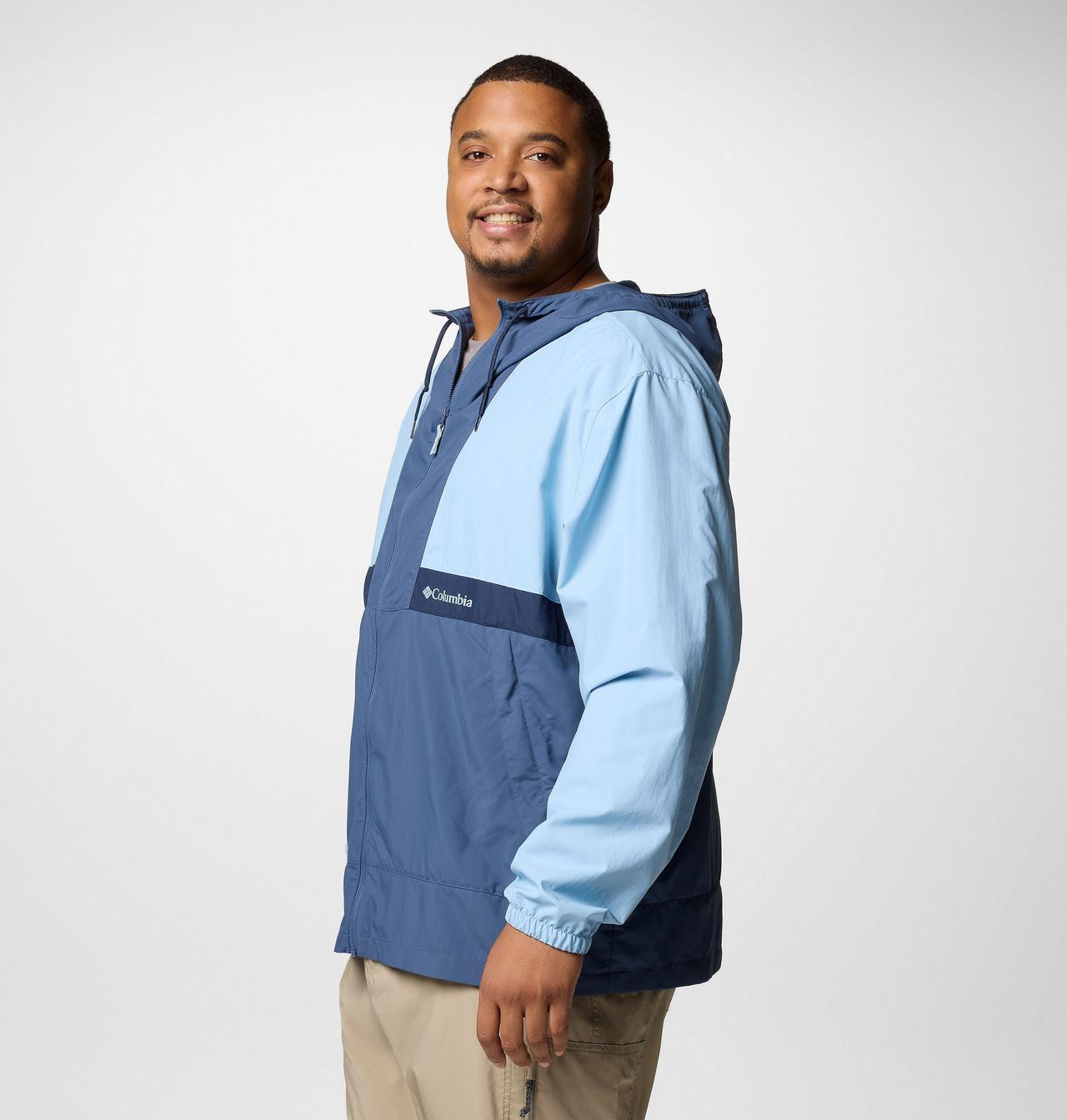 Men's Spire Valley™ Hooded Windbreaker - Big | 431 | 5X 4