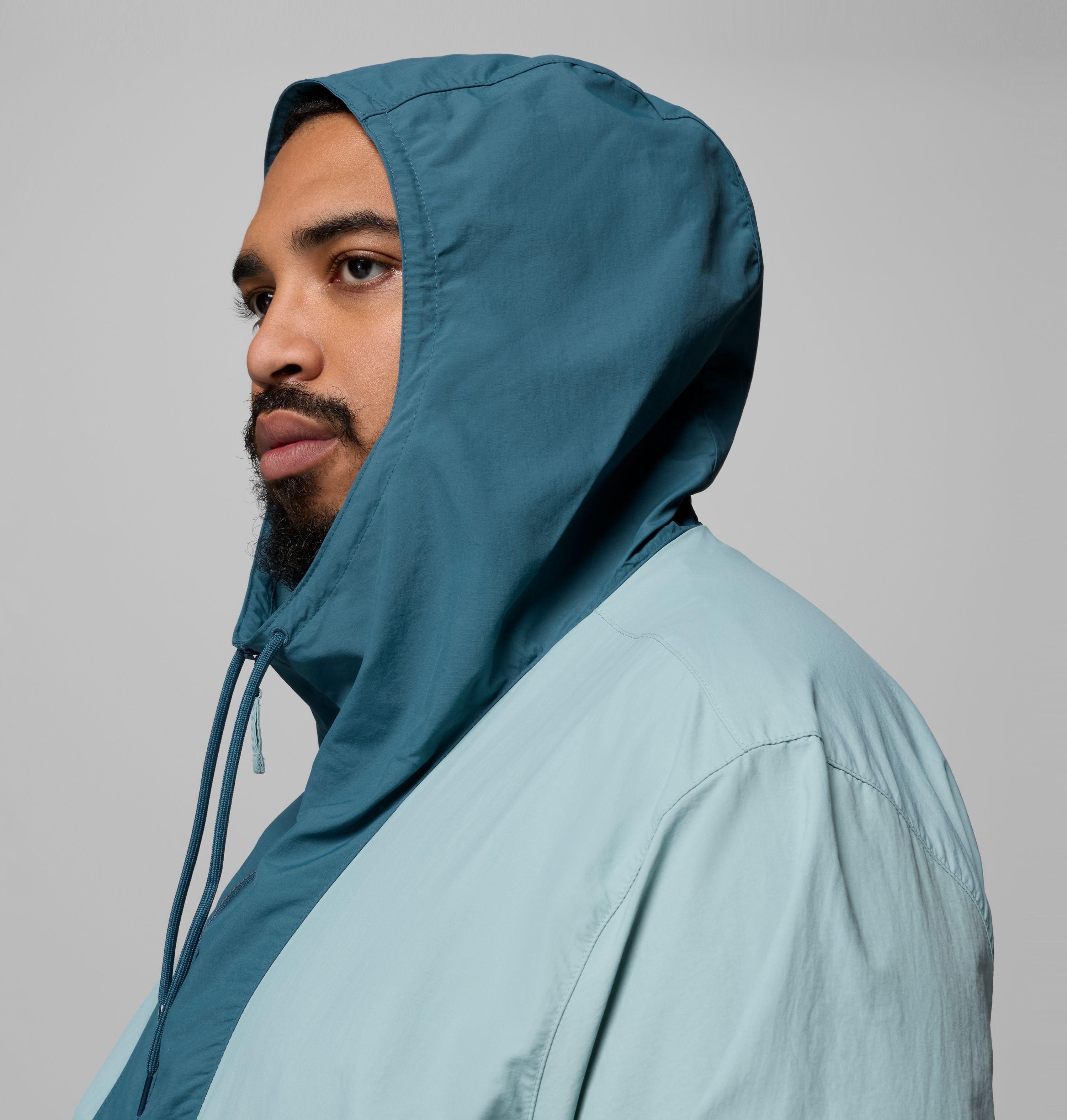 Men's Spire Valley Hooded Windbreaker - Big | 461 | 2X 7