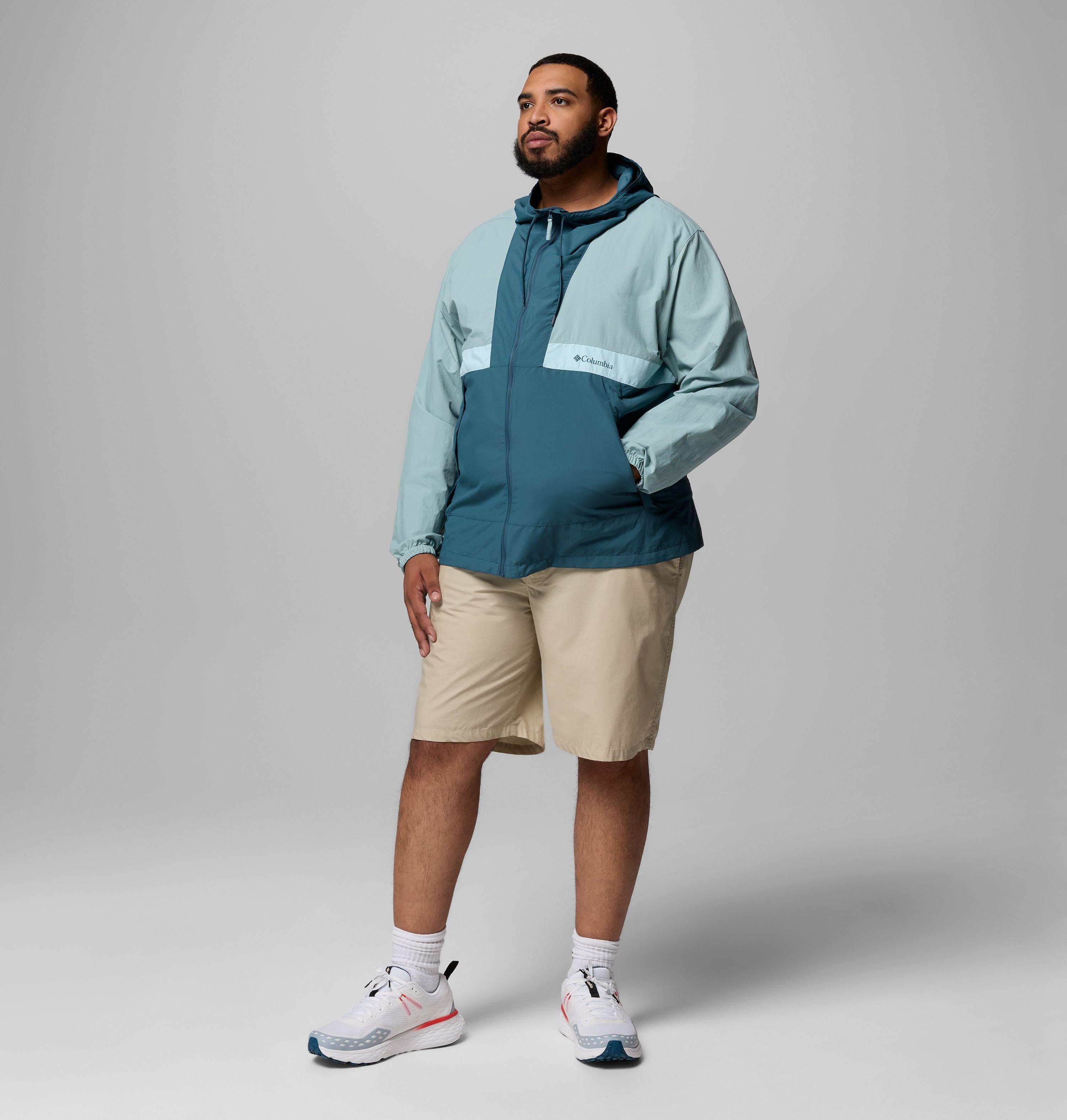 Men's Spire Valley Hooded Windbreaker - Big | 461 | 2X 2