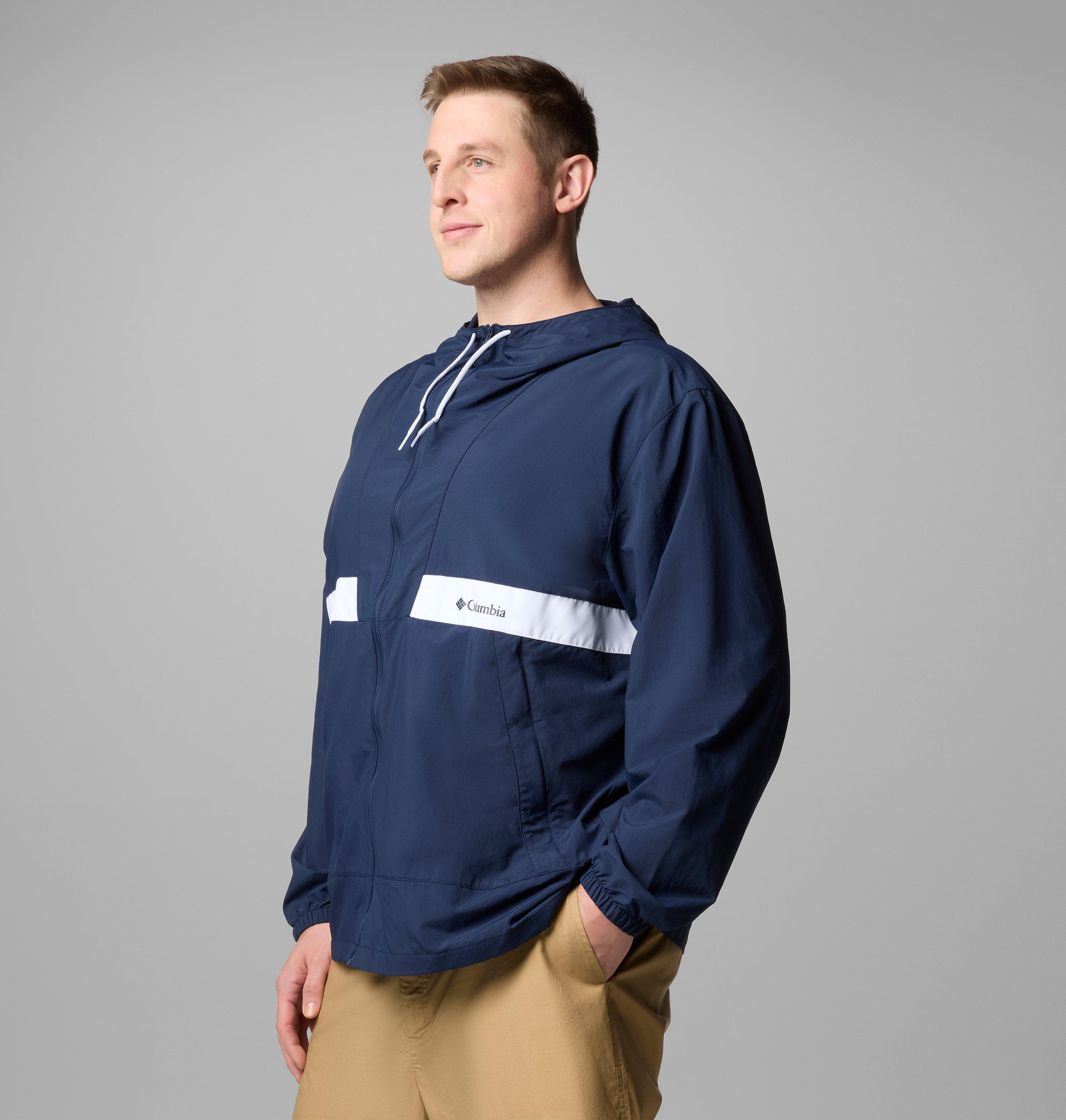 Men's Spire Valley Hooded Windbreaker - Big 4