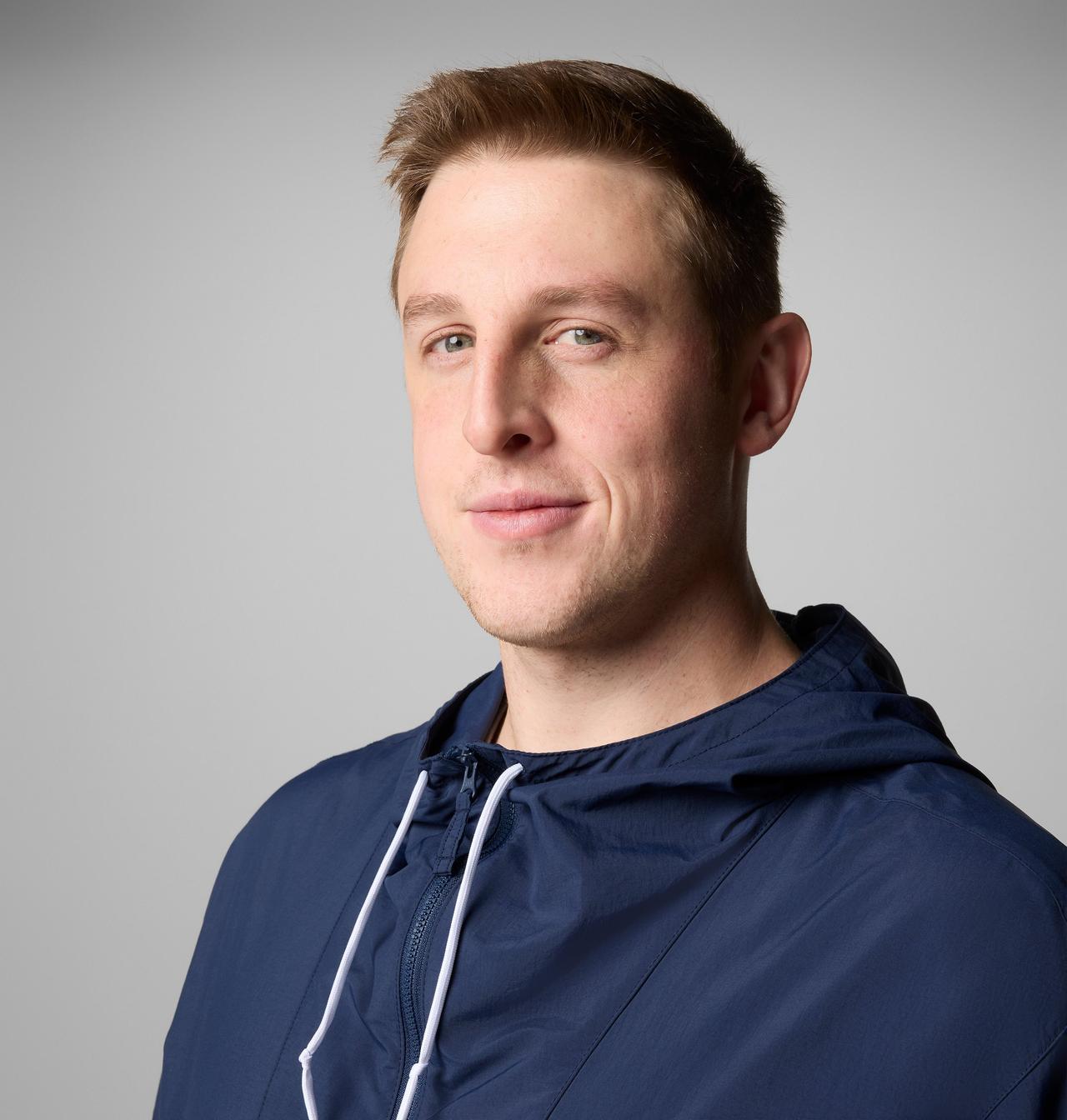 Men's Spire Valley™ Hooded Windbreaker - Big | 465 | 4X 5