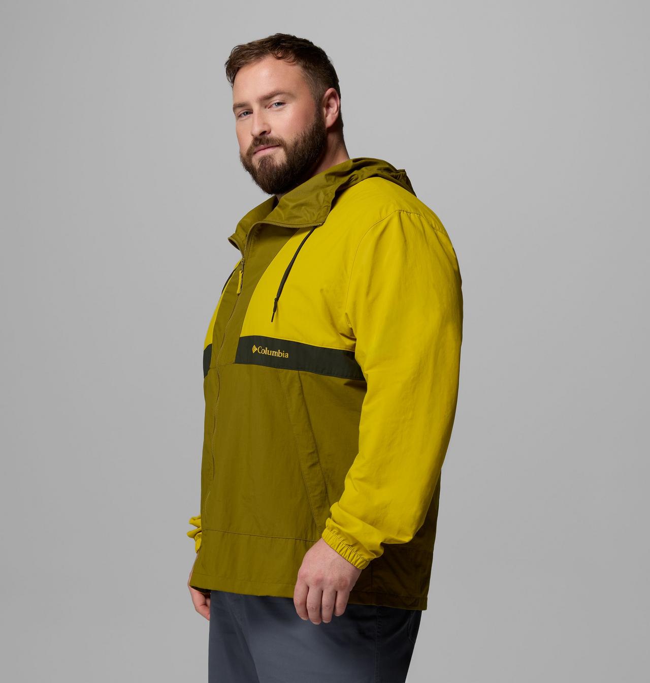 Men's Spire Valley™ Hooded Windbreaker - Big | 764 | 2X 4