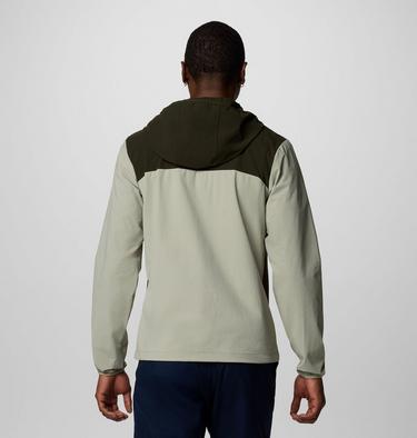 Veste de Randonnée Softshell à Capuche Heather Canyon II Homme, Color: Safari, Greenscape, image 2
