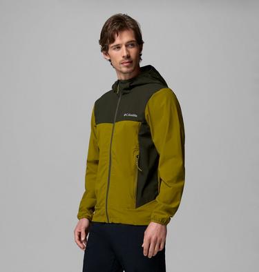 Heather Canyon II Softshell Wanderjacke mit Kapuze f&uuml;r M&auml;nner, Color: Mossy Green, Greenscape, image 8