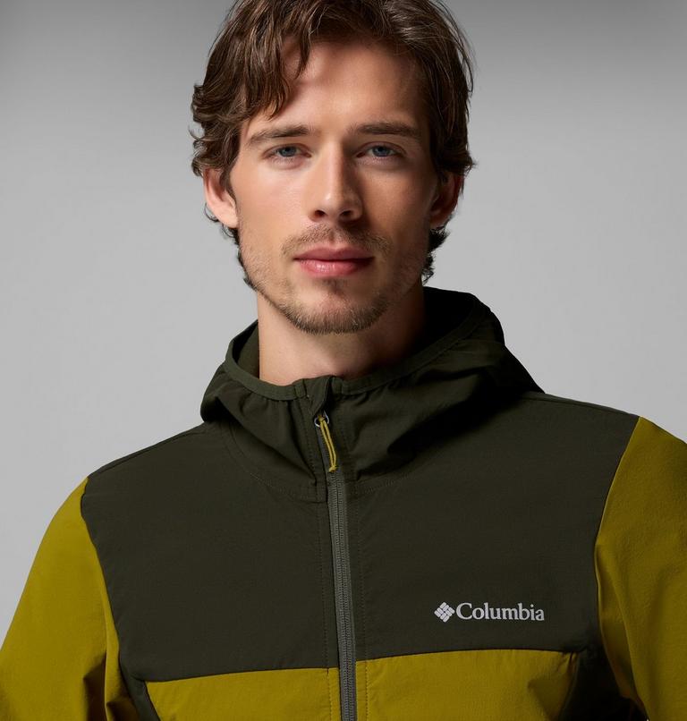 Heather Canyon II Softshell Wanderjacke mit Kapuze f&uuml;r M&auml;nner, Color: Mossy Green, Greenscape, image 6