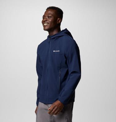 Veste de Randonnée Softshell à Capuche Heather Canyon II Homme, Color: Collegiate Navy, image 3