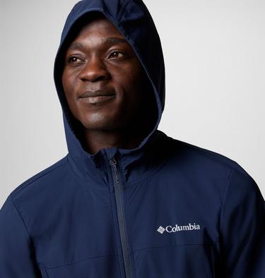 Veste de Randonnée Softshell à Capuche Heather Canyon II Homme, Color: Collegiate Navy, image 4