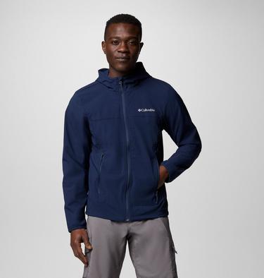 Veste de Randonnée Softshell à Capuche Heather Canyon II Homme, Color: Collegiate Navy, image 1