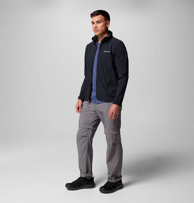 Chaqueta softshell de senderismo Heather Canyon II para hombre, Color: Black, image 2