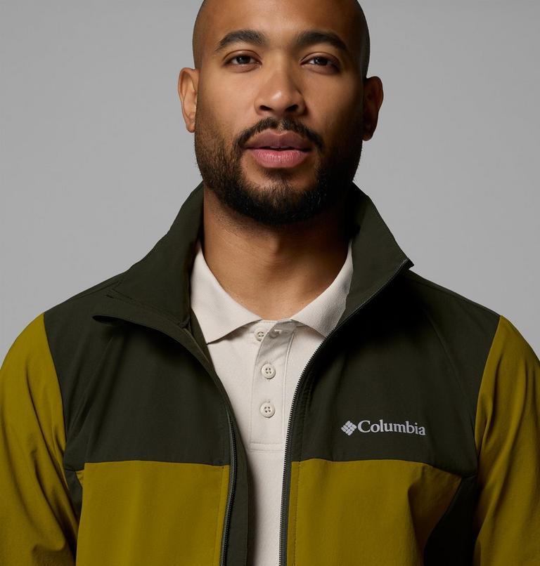 Heather Canyon II Softshell Wanderjacke f&uuml;r M&auml;nner, Color: Mossy Green, Greenscape, image 6