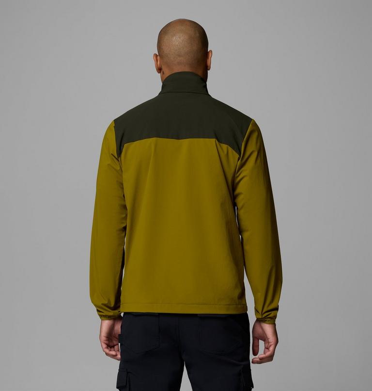 Heather Canyon II Softshell Wanderjacke f&uuml;r M&auml;nner, Color: Mossy Green, Greenscape, image 3