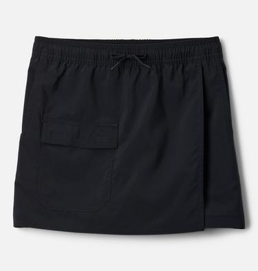 Girls' Silver Ridge Utility Hiking Skort, Color: Black, image 8
