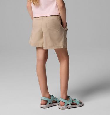 Girls' Silver Ridge Utility Hiking Skort, Color: Ancient Fossil, image 5