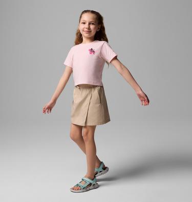 Girls' Silver Ridge Utility Hiking Skort, Color: Ancient Fossil, image 4