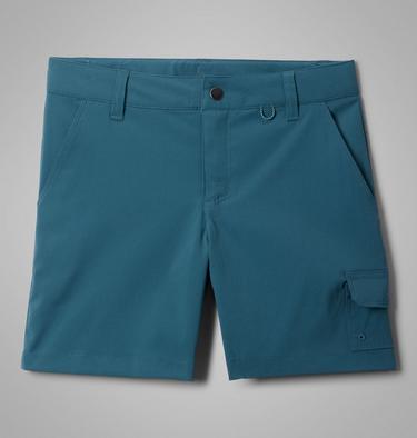 Boys' Tech Trail Utility Shorts, Color: Everblue, image 7