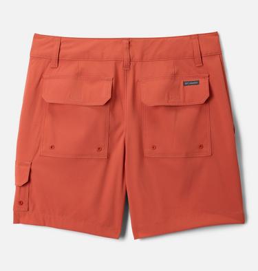 Boys' Tech Trail Utility Hiking Shorts, Color: Tuscan, image 2