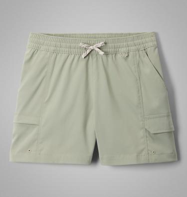 Girls' Tech Trail Utility Shorts, Color: Safari, image 3