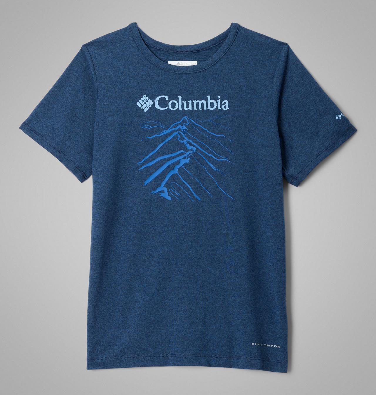 Garçon Chemise à imprimé graphique à manches courtes Tech Trail™ 1