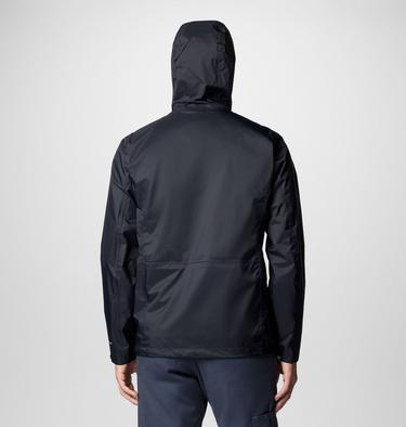 Men's Pouring Adventure III Waterproof Hiking Jacket, Color: Black, image 23