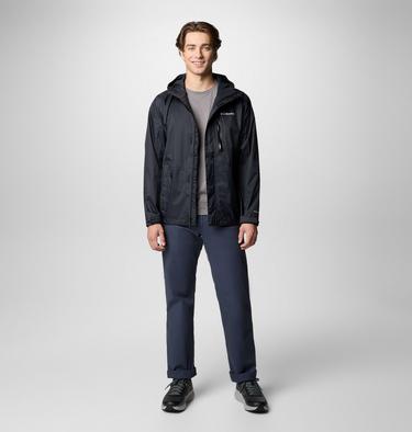 Men's Pouring Adventure III Waterproof Hiking Jacket, Color: Black, image 22